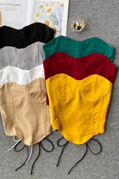 Moderni ženski poprsje s vezama