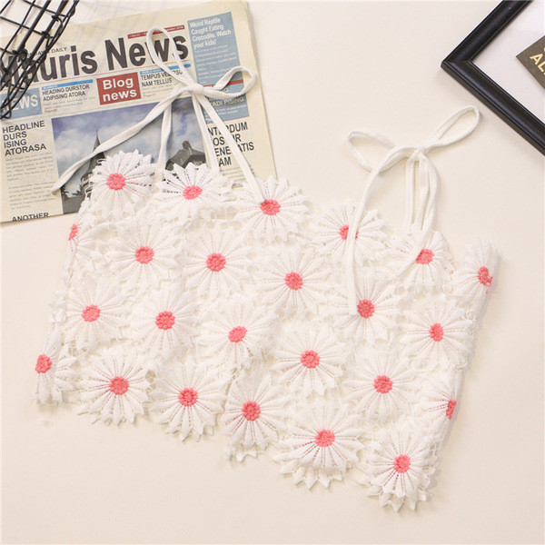 Moderni ženski poprsje s vezama i čipkom