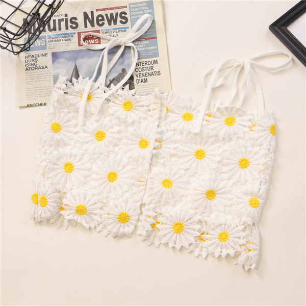 Moderni ženski poprsje s vezama i čipkom