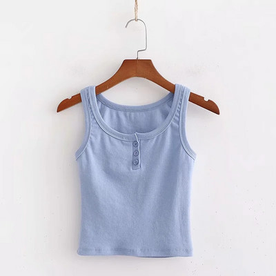 Αμάνικο  με κουμπιά - στενή εφαρμογή