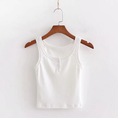 Αμάνικο  με κουμπιά - στενή εφαρμογή