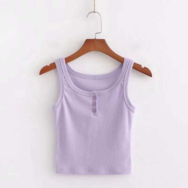 Αμάνικο  με κουμπιά - στενή εφαρμογή