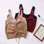 Maiou de dama model nou tricotat in mai multe culori cu cravate