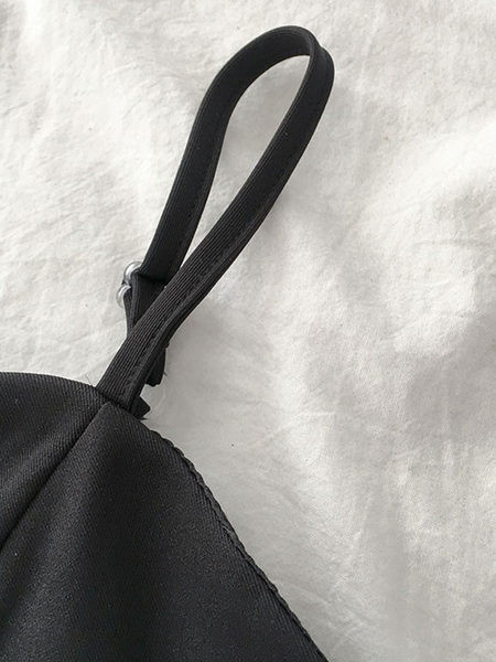 Bustiera de dama cu bretele subtiri si fermoar