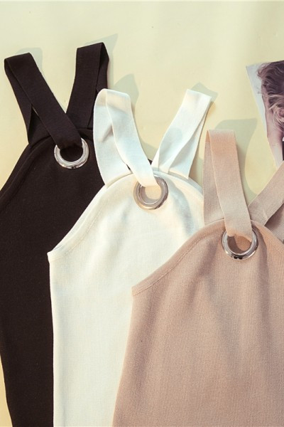 Maiou de dama model nou cu bretele incrucisate