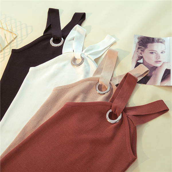 Maiou de dama model nou cu bretele incrucisate