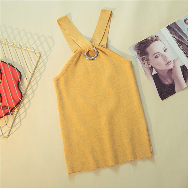 Maiou de dama model nou cu bretele incrucisate