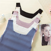 Maieu de zi cu zi pentru femei, curat, cu decolteu spitz