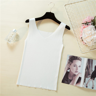 Maieu de zi cu zi pentru femei, curat, cu decolteu spitz