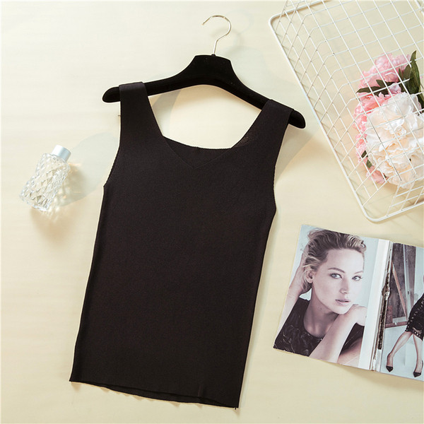 Maieu de zi cu zi pentru femei, curat, cu decolteu spitz