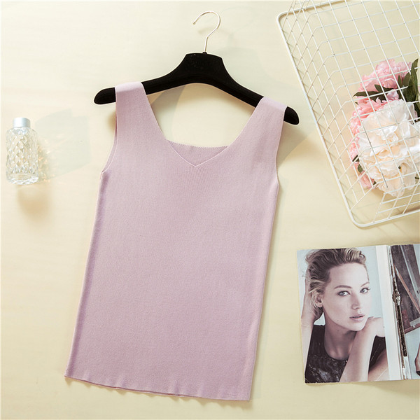 Maieu de zi cu zi pentru femei, curat, cu decolteu spitz