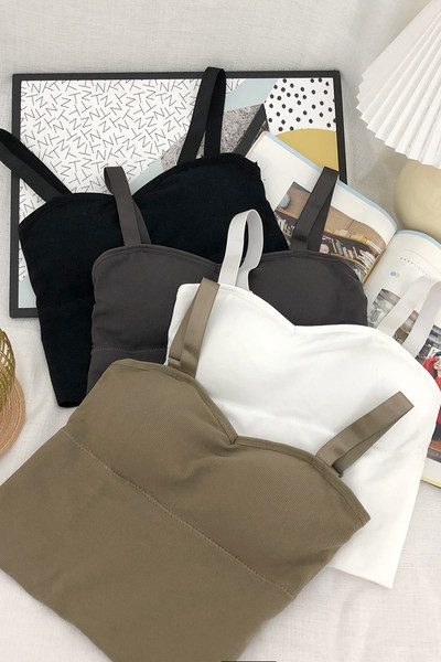 Maiouri de damă cu bretele în mai multe culori