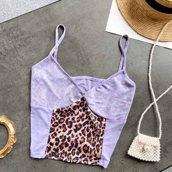 Maieu de damă cu bretele subțiri și decolteu spitz