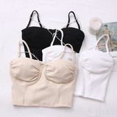 Bustiera de dama model nou cu bretele subtiri in mai multe culori