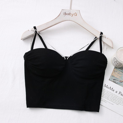 Bustiera de dama model nou cu bretele subtiri in mai multe culori