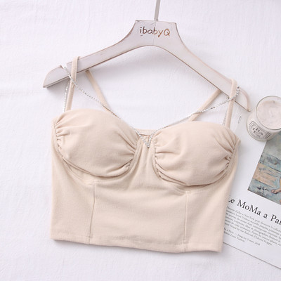 Bustiera de dama model nou cu bretele subtiri in mai multe culori