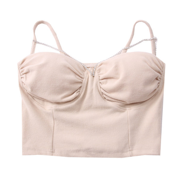 Bustiera de dama model nou cu bretele subtiri in mai multe culori