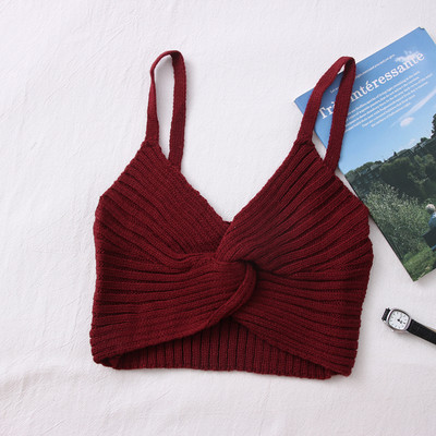 Maiou scurt pentru femei Daily - cu bretele subțiri