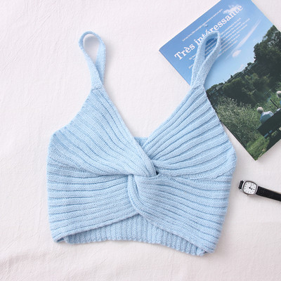 Maiou scurt pentru femei Daily - cu bretele subțiri