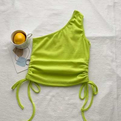 Maieu scurt dama model nou cu cravate in mai multe culori