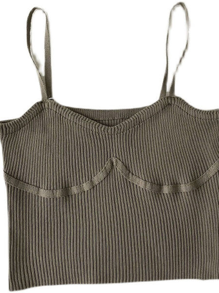 Novi model ženske majice bez rukava na tanke naramenice u više boja