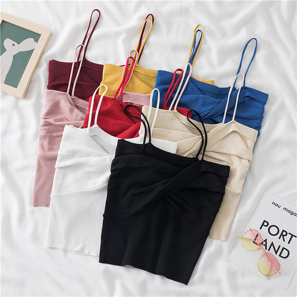 Maiou de dama model nou cu bretele subtiri - in mai multe culori