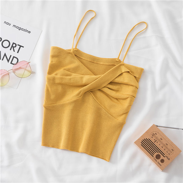 Maiou de dama model nou cu bretele subtiri - in mai multe culori