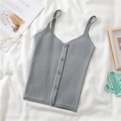 Γυναικεία μπλούζα με κουμπιά και ντεκολτέ