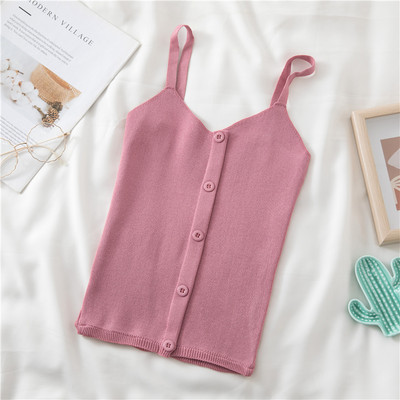 Γυναικεία μπλούζα με κουμπιά και ντεκολτέ