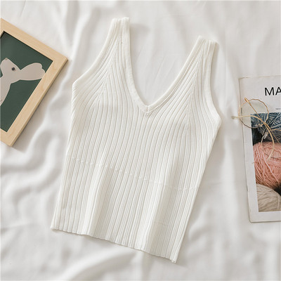 Maieu de damă din catifea cu decolteu în V