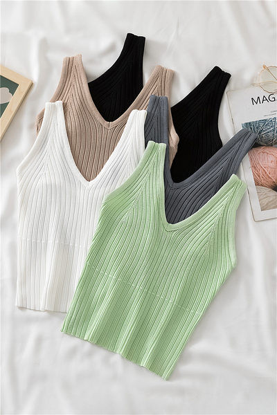 Maieu de damă din catifea cu decolteu în V