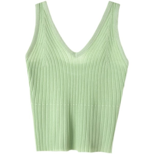 Maieu de damă din catifea cu decolteu în V