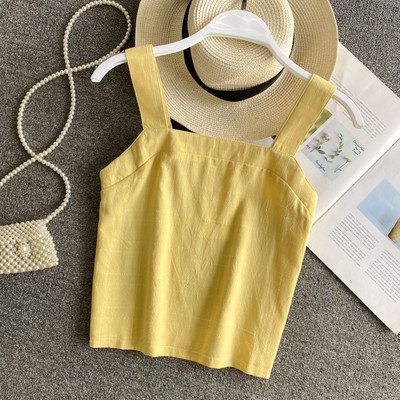 Maieu modern de damă cu bretele largi - culori diferite