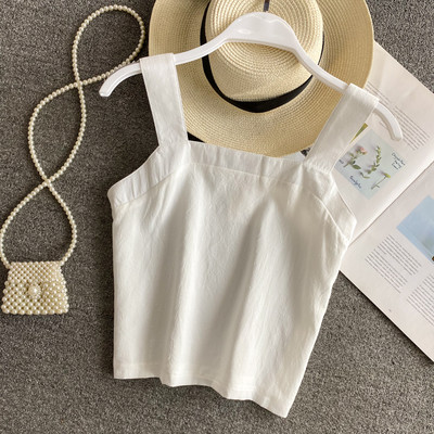 Maieu modern de damă cu bretele largi - culori diferite