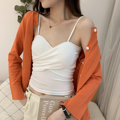 Bustiera de dama cu bretele subtiri