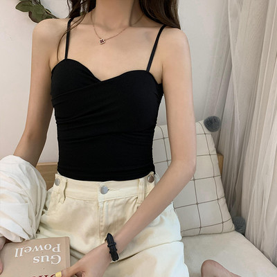 Bustiera de dama cu bretele subtiri