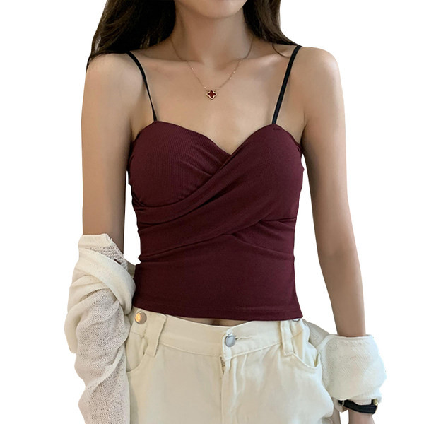 Bustiera de dama cu bretele subtiri