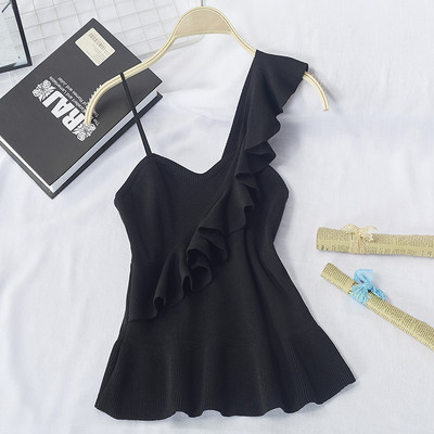 Top de dama model nou tricotat cu bucle in mai multe culori