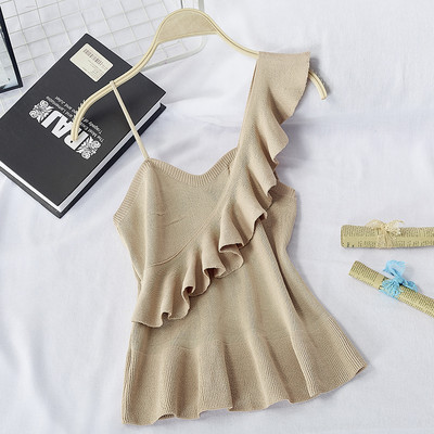 Top de dama model nou tricotat cu bucle in mai multe culori