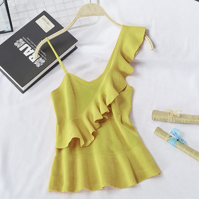 Top de dama model nou tricotat cu bucle in mai multe culori