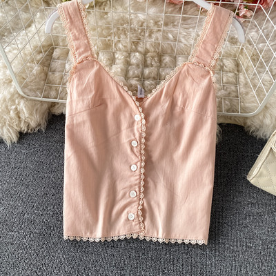 Maieu de damă cu nasturi și decolteu spitz în mai multe culori