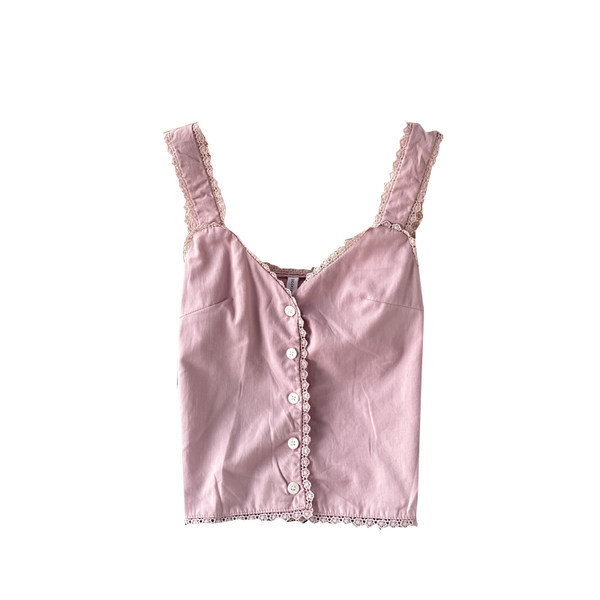 Maieu de damă cu nasturi și decolteu spitz în mai multe culori