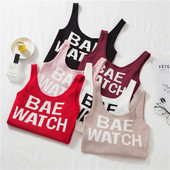 Maieu de zi cu zi pentru damă cu inscripții și decolteu oval