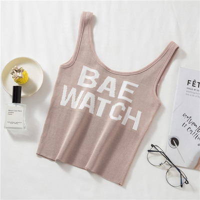 Maieu de zi cu zi pentru damă cu inscripții și decolteu oval