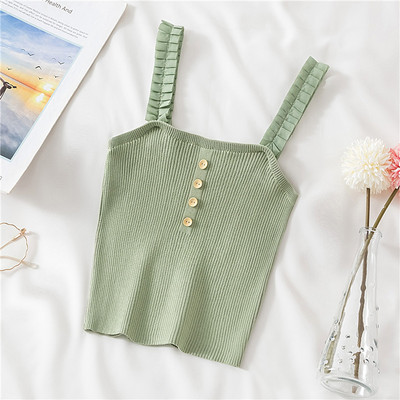 Maiou de zi cu zi pentru damă cu nasturi în mai multe culori