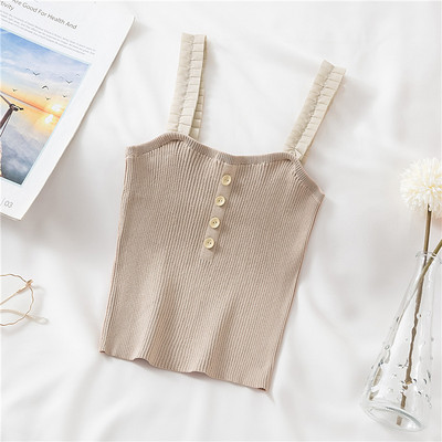 Maiou de zi cu zi pentru damă cu nasturi în mai multe culori