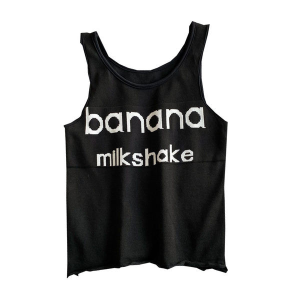 Maieu de damă cu inscripție și bretele largi