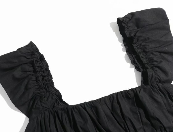 Bustiera scurta cu cravate si bretele late