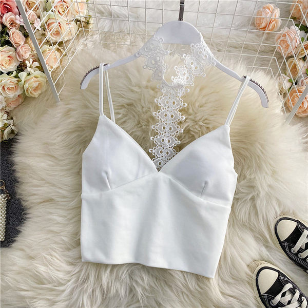 Top de dama modern cu dantela