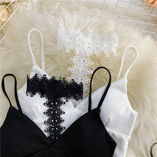 Top de dama modern cu dantela